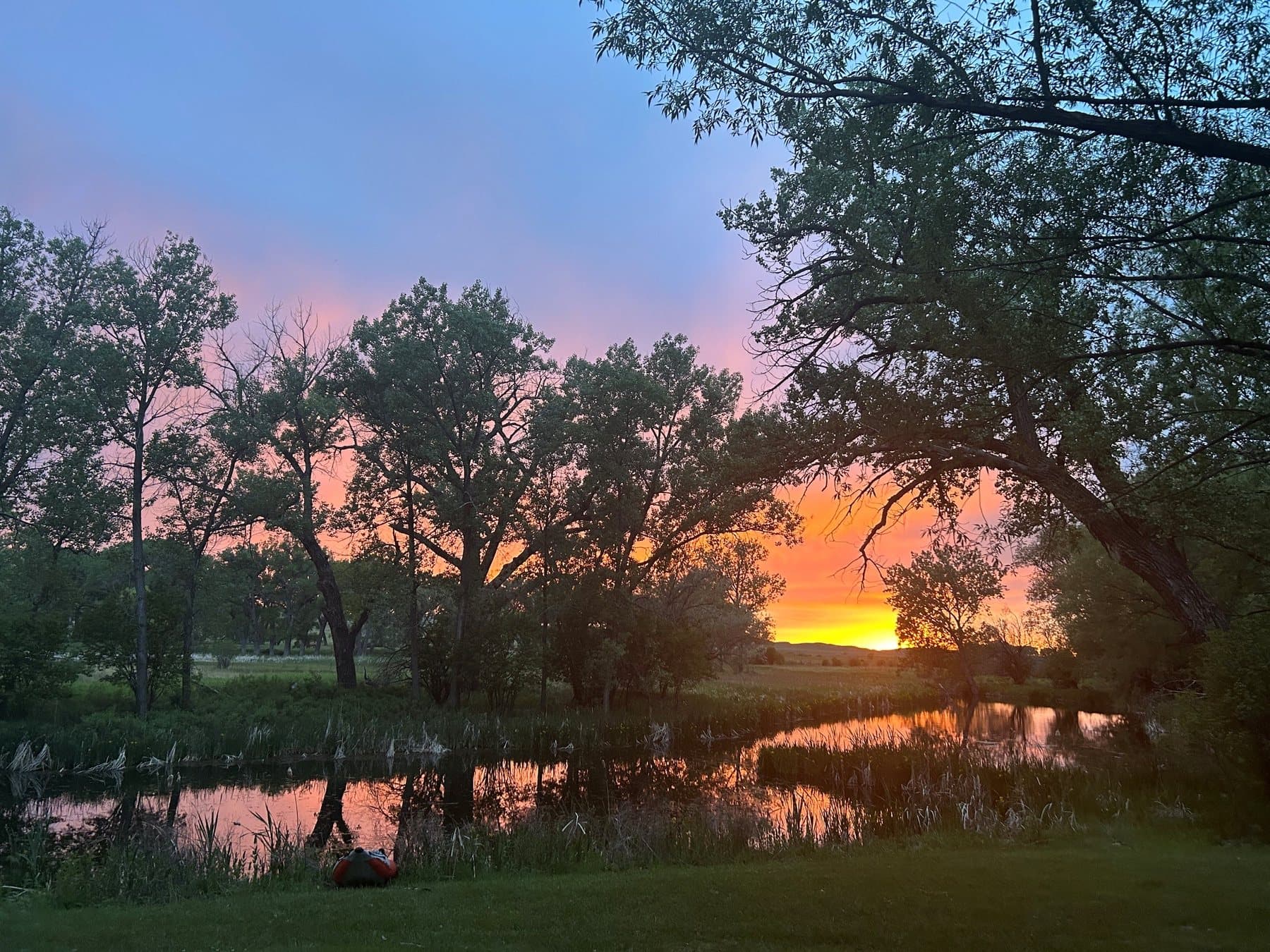 Evening on the Niobrara