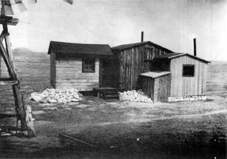 The Bone Cabin in Harold Cook's time
