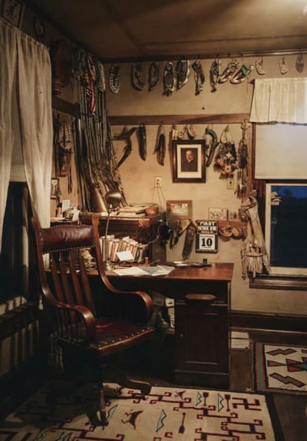 Interior of the Cook Museum at Agate